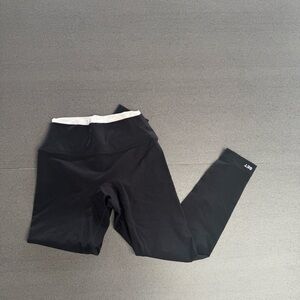 SET Active Black Leggings with Elastic Waistband